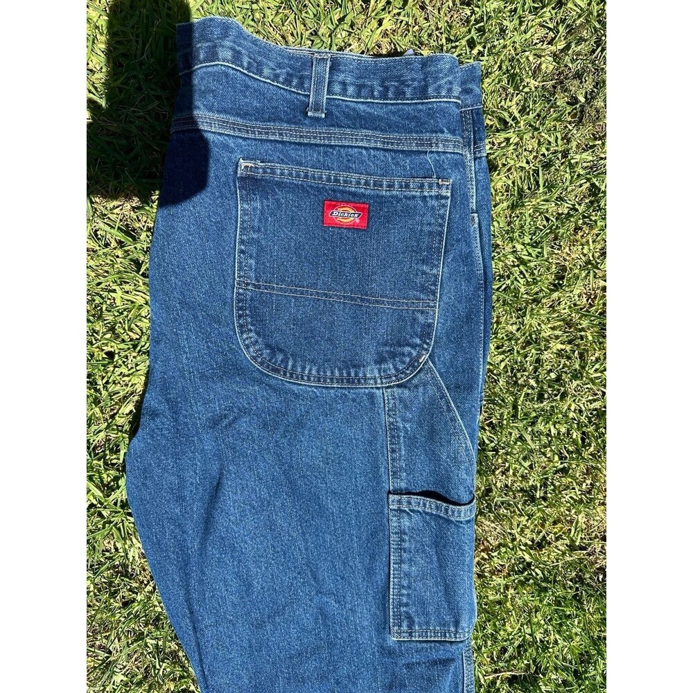 Dickies Relaxed Fit Carpenter Utility Blue Jeans 42x30